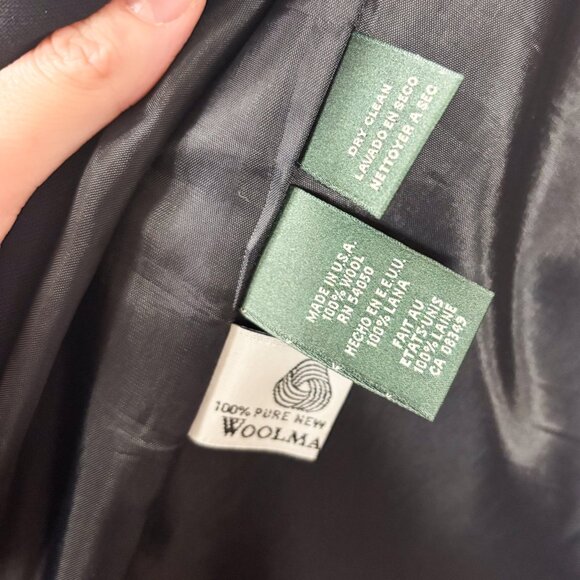 Lauren Ralph Lauren Vintage 100% Wool Longline Blazer Jacket - Picture 4 of 6